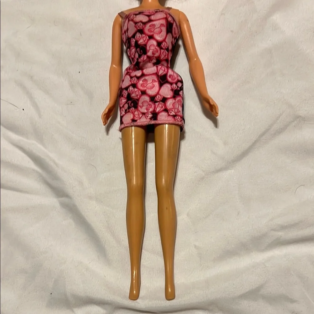 Barbie Doll vintage Mattel 1966 pretty summer‎ dress with earrings